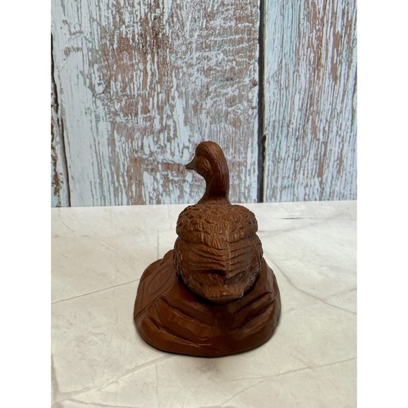 Vintage Red Mill Alcoa 25 Years Davenport Works Pottery Duck Figure '88 - Picture 6 of 7